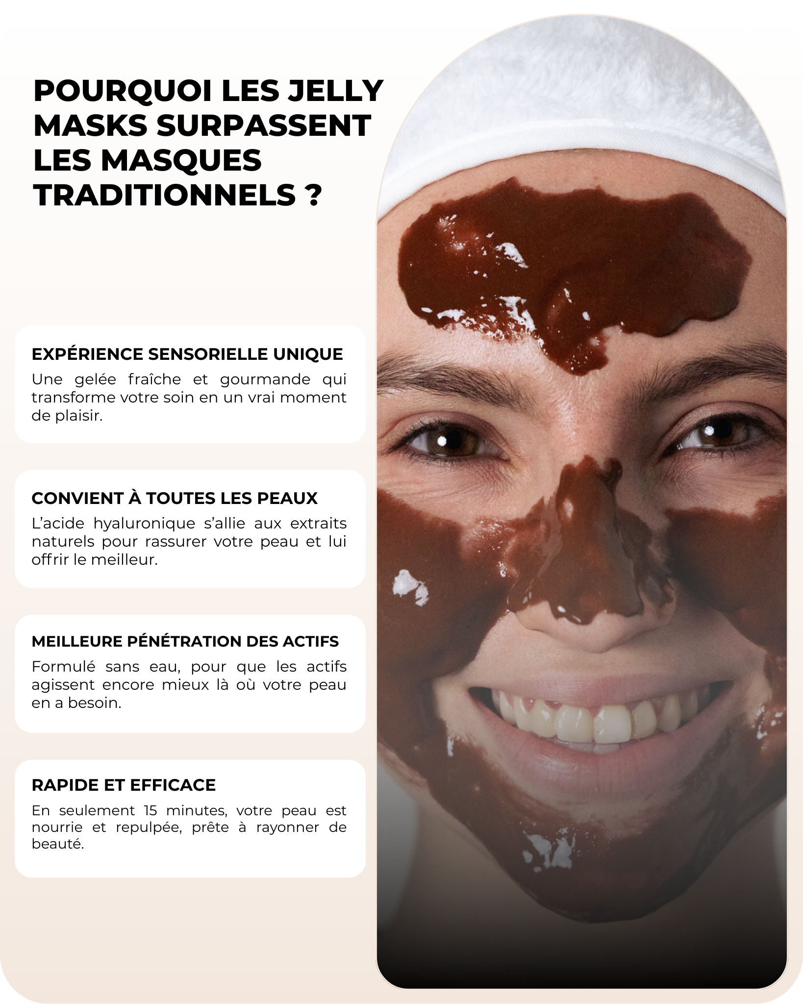 Jelly Mask - Chocolat